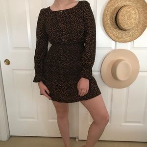 Forever 21 abstract animal print dress